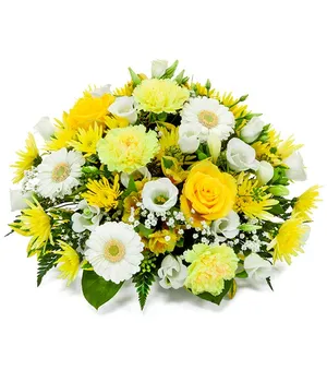 Yellow & White Posy