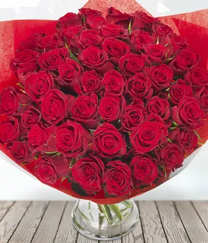 50 Red Roses