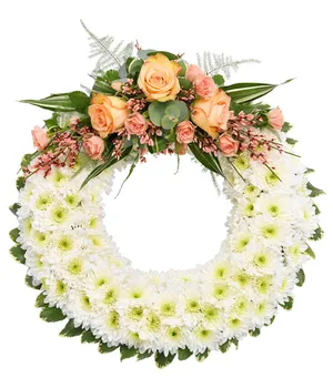 Classic White Wreath